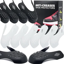 6 pares de protectores de pliegues para zapatillas deportivas