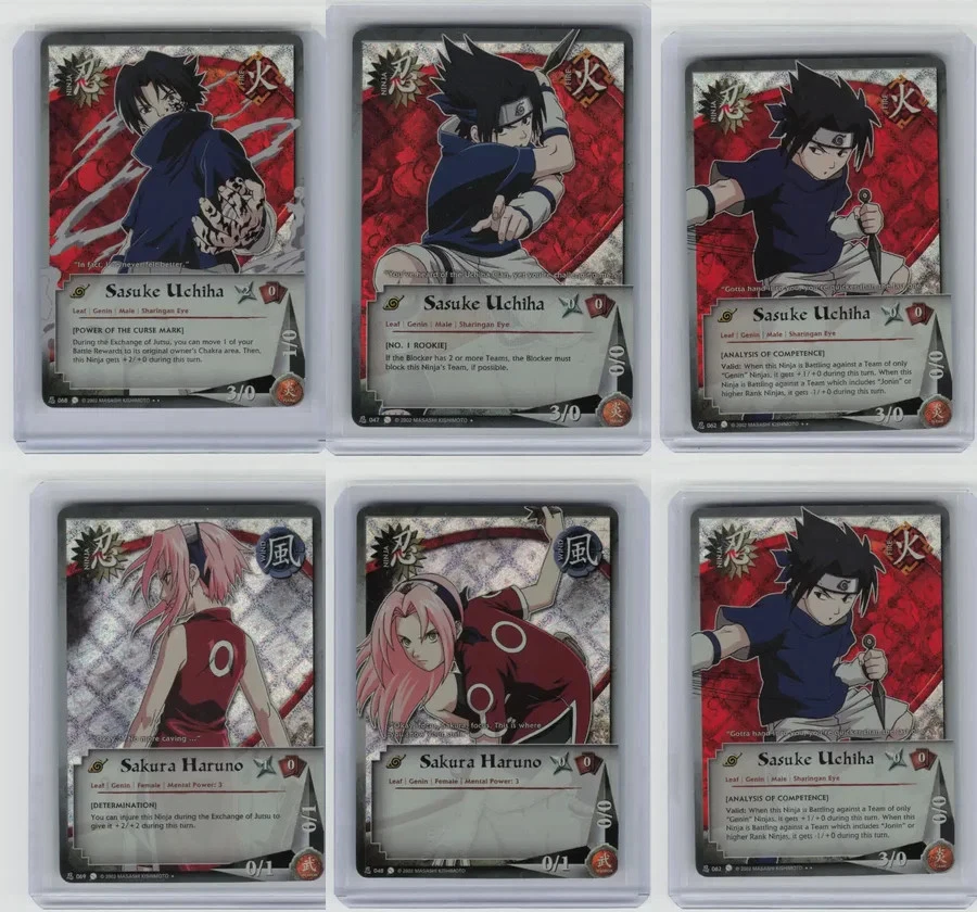 Naruto Sasuke In Individual Collectible Card Game Cards for sale