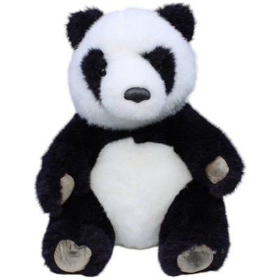 SEMO Panda Kuscheltier 23 cm schwarz weiß sitzend Plüschtier Stofftier