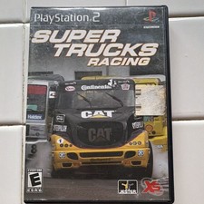 Super Trucks Racing Sony PlayStation 2, 2003, Disc, Cover Manual