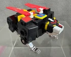 VTG LJN Voltron Black Lion Pull Back Figure - Works - Nice