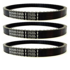 Drive Belt Replaces Manco 5959 / Comet 203589 Go Kart 30 Series 3pcs