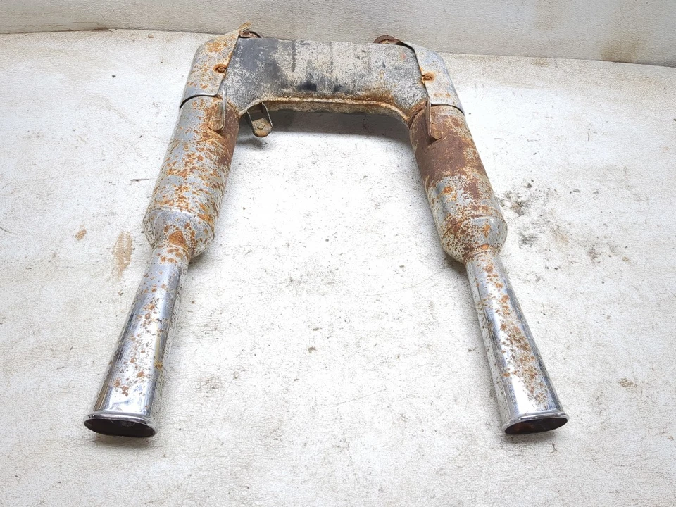 Latas silenciador silenciador escape Honda Goldwing Aspencade GL1200 84-87 Foto 2 de 4