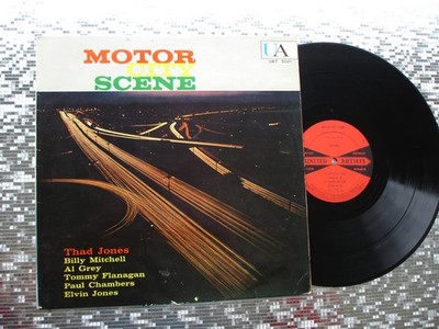 Thad Jones  ~ Motor City Scene ~  Vintage Jazz LP  United Artists UAT-5021 MONO