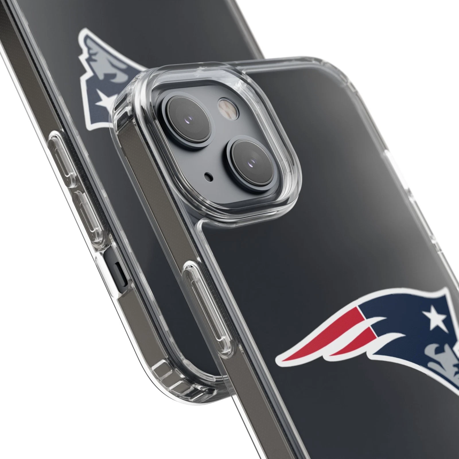 New England Patriots Clear Phone Case for iPhone