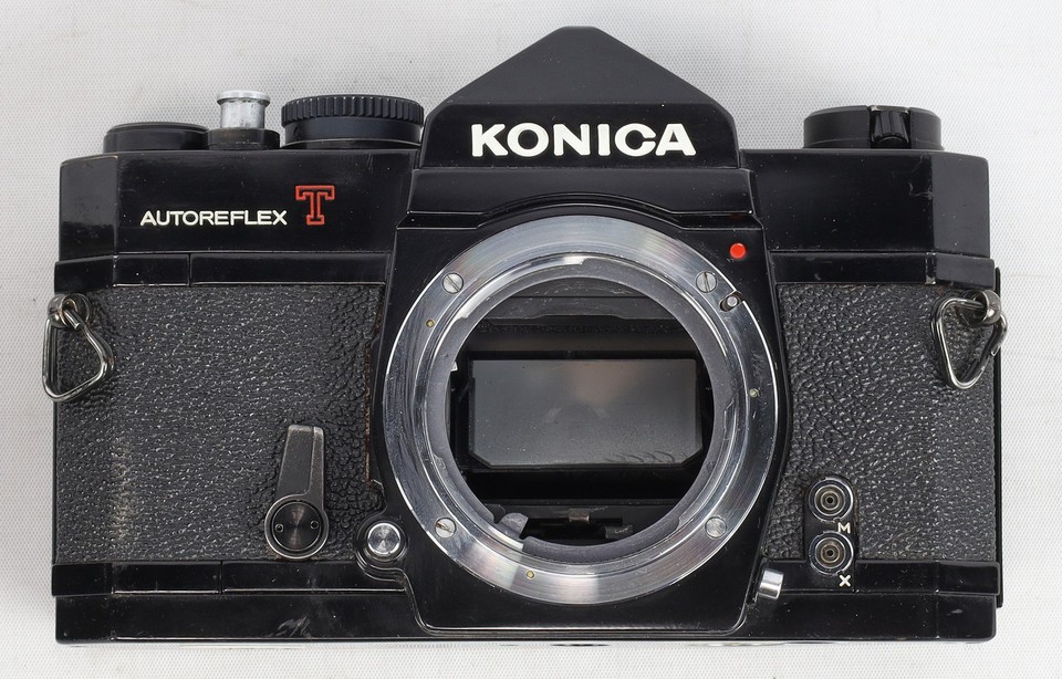 Lot of Konica Autoflex T 35mm Camera Body with (4) 3rd Party Lenses | eBay