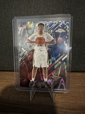 2025-26 Topps Chrome - Go Time Derik Queen #GT-25 RayWave Refractor (RC)