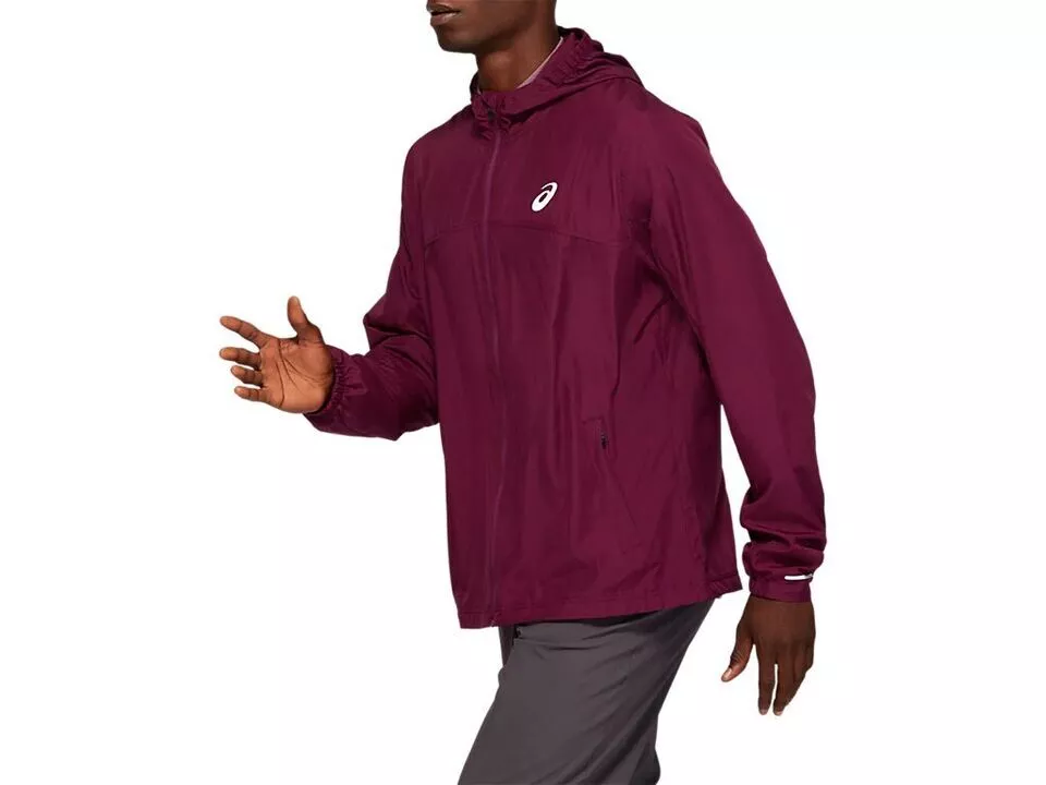 Run hood jacket asics sale