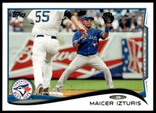 2014 Topps #554 Maicer Izturis BLUE JAYS