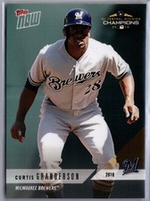 2018 Topps Now #PS-100 Curtis Granderson Milwaukee Brewers