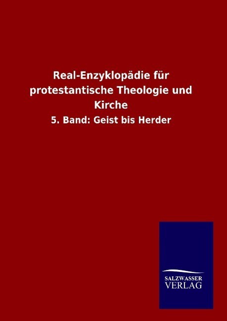 Real-enzyklopädie Für Protestantische Theologie Und Kirche | Buch |