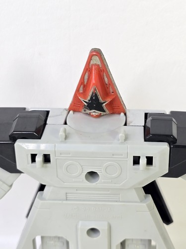 Deluxe Red Super Zeo Zord V Incomplete Megazord Figure Power Rangers Zeo 1996 - Picture 5 of 9