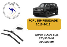 WIPER BLADES FOR JEEP RENEGADE 2015-2019 (BU)