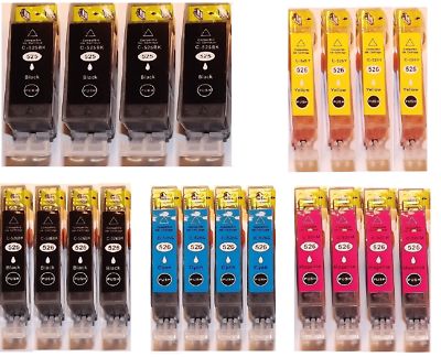 20x DRUCKER PATRONEN Für CANON PIXMA IP4850 IP4950 IX6550 MX714 MG5150 5250 5350