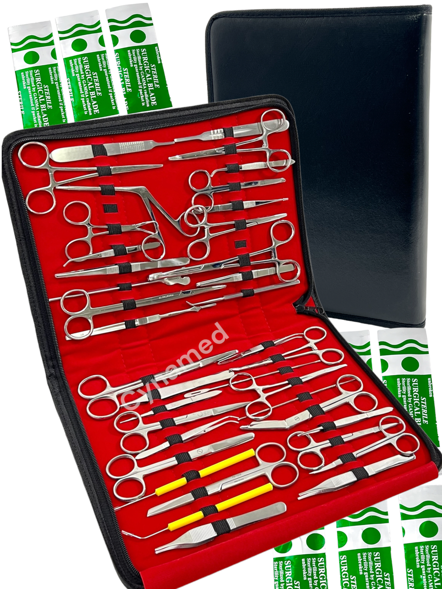 Nuevo Juego Profesional De 157 Piezas Para Sutura De Cirugía Menor, Kit