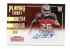 2016 Auto RC Playoff Ticket Contenders Vernon Hargreaves Tampa Bay Buccaneers 49