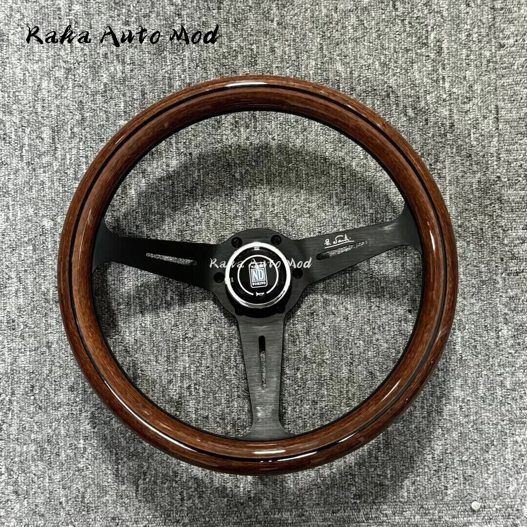 Nardi Classic Smooth Leather Steering Wheel (Silver Spoke