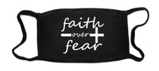 Faith Over Fear DESIGN 2 Cloth Face Mask