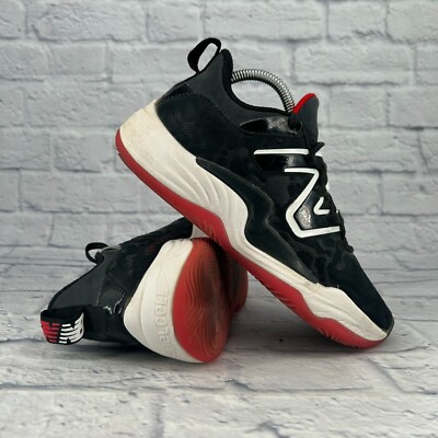 New Balance Two Wxy V3 Athletic Basketball Men Size 7.5 Shoes Sneakers Red Black