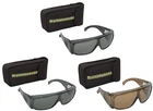 SUNSHIELDS Atlantis Fishing Moulded Polarised Tinted UV400 Sunglasses Inc Case