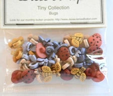 Bugs / Dress It Up Tiny Collection / Bees ~ Dragonflies ~ Ladybugs / Shank Back