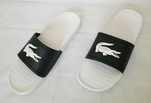 lacoste croc sandal
