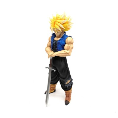 9.84'' Dragon Ball Z Super Saiyan Trunks Figure Model Statue
