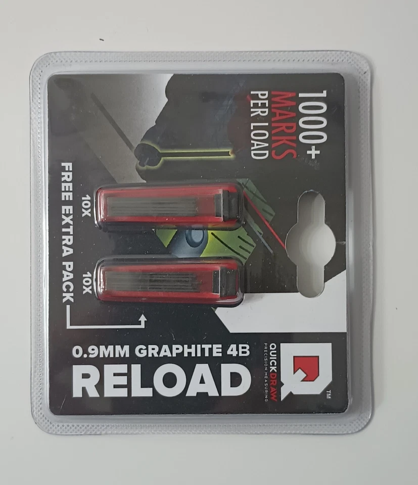 Quickdraw QDGR-2x10 0.9MM Graphite 4D Quickdraw Reload Bonus One Pack  - Image 2 of 3