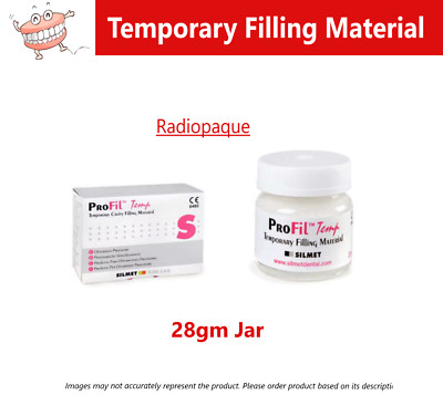 Dental Endo Temporary Filling Material 28gm Jar - Silmet, ProFil Temp Resin base