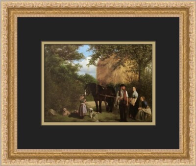 William Millner The End of the Day Custom Framed Print