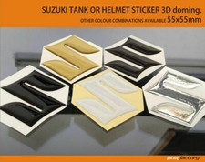 Suzuki tank logo sticker, label, sticker gsx r 3D carbon, 10 colours