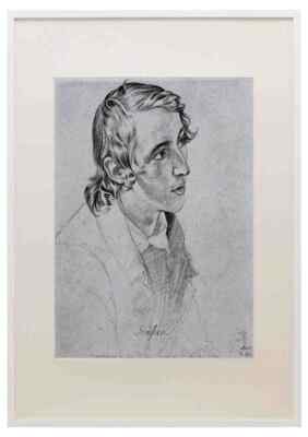 Schnorr Von Carolsfeld Julius Portrait Of Victor Emil Jansen A3 A4 Framed Print
