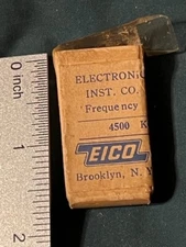 Vintage EICO CRYSTAL 4500 KC Type New Old Stock