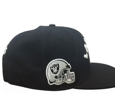 Pro Standard Black NFL Las Vegas Raiders Logo Snapback for sale