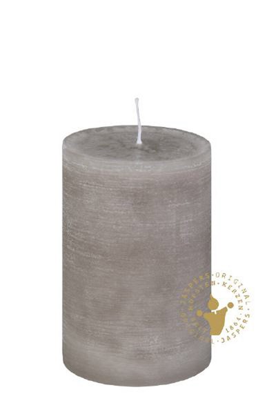 Nordische Reifkerzen, DurchgefäRbte Kerzen Dunkel-Flachs 100 X 60 Mm, 1 StüCk-image
