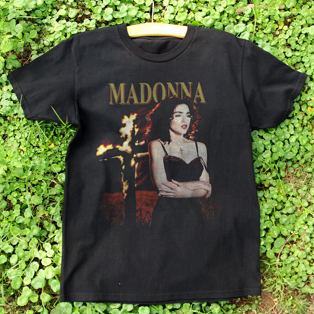 Madonna Shirt Like A Prayer Retro Music T-shirt Size S-5XL Unisex
