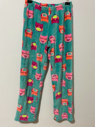 Girls blue pajama pants w/ multicolor 