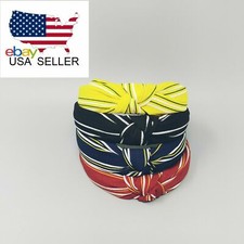 Four Tie Headband Hairband Knot Hair Band Accessories Retro Wide Hair Hoop