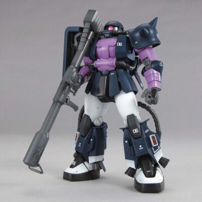 BANDAI MG 1/100 MS-06R-1A High Mobility Type Zaku II lack Tri-Star