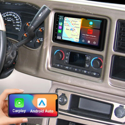 7'' Wireless CarPlay For GMC Yukon 2003-2006 Car Radio Stereo Android 13 GPS BT