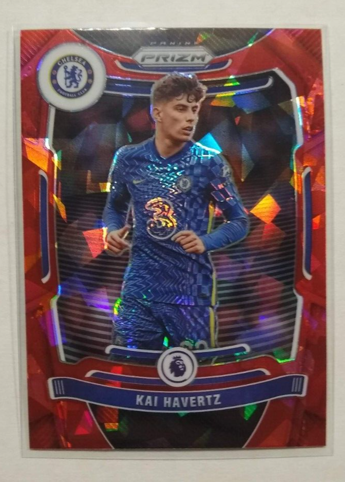【限定値下げ中】Donruss Kai Havertz Prizm RC/149 2021-22 Panini Prizm Premier League Red Ice Prizm Kai Havertz #251
