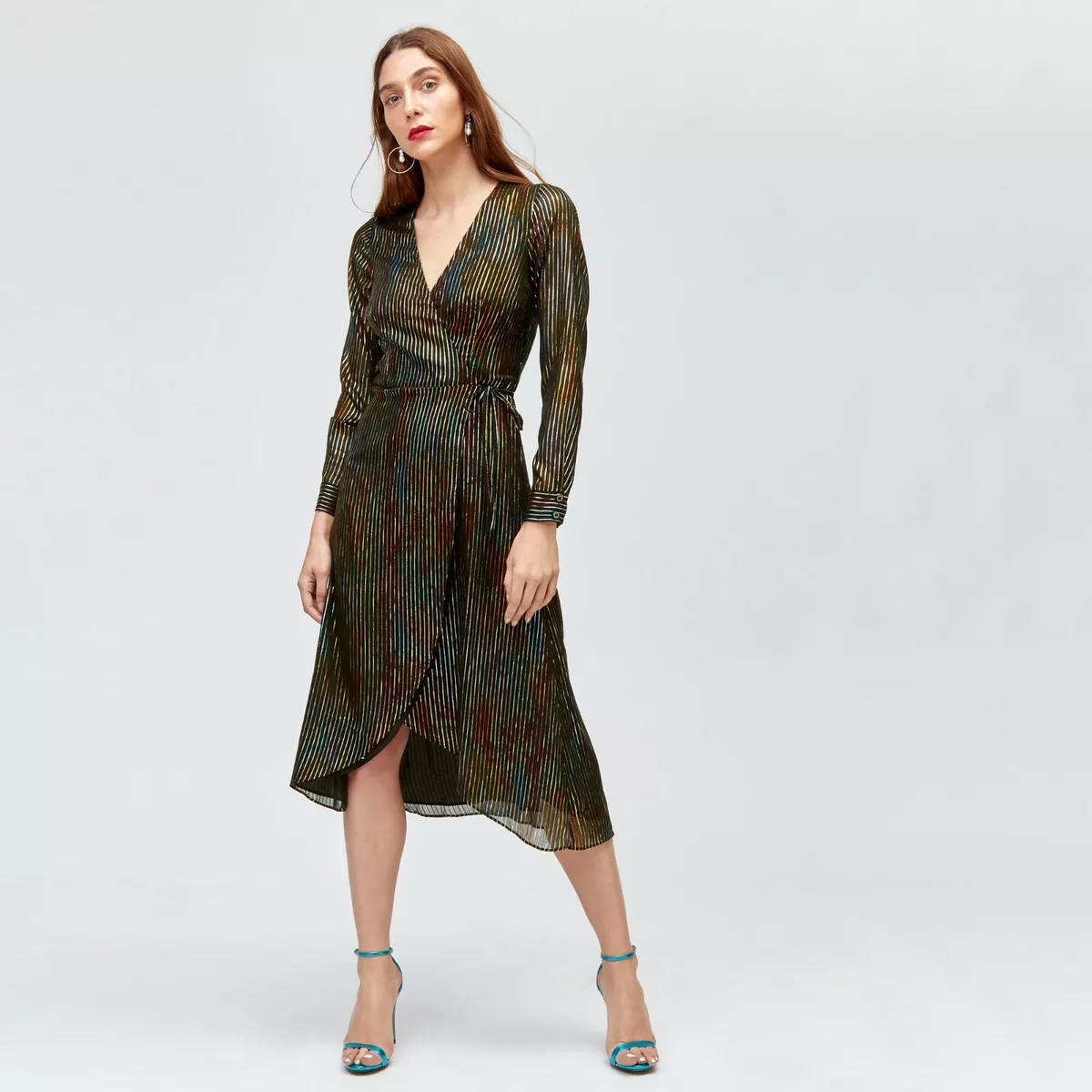 Warehouse snake print dress sale