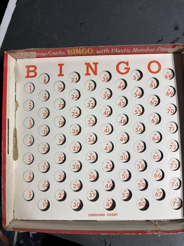 1960’s BINGO WITH MAGNETIC DIPENSER - Image 3 of 4