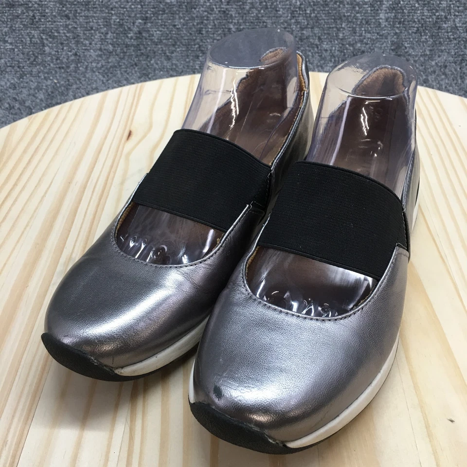 Vionic Shoes Womens 8 Cadee Mary Jane Silver Leather Metallic Comfort 10010436 - Image 3 of 4