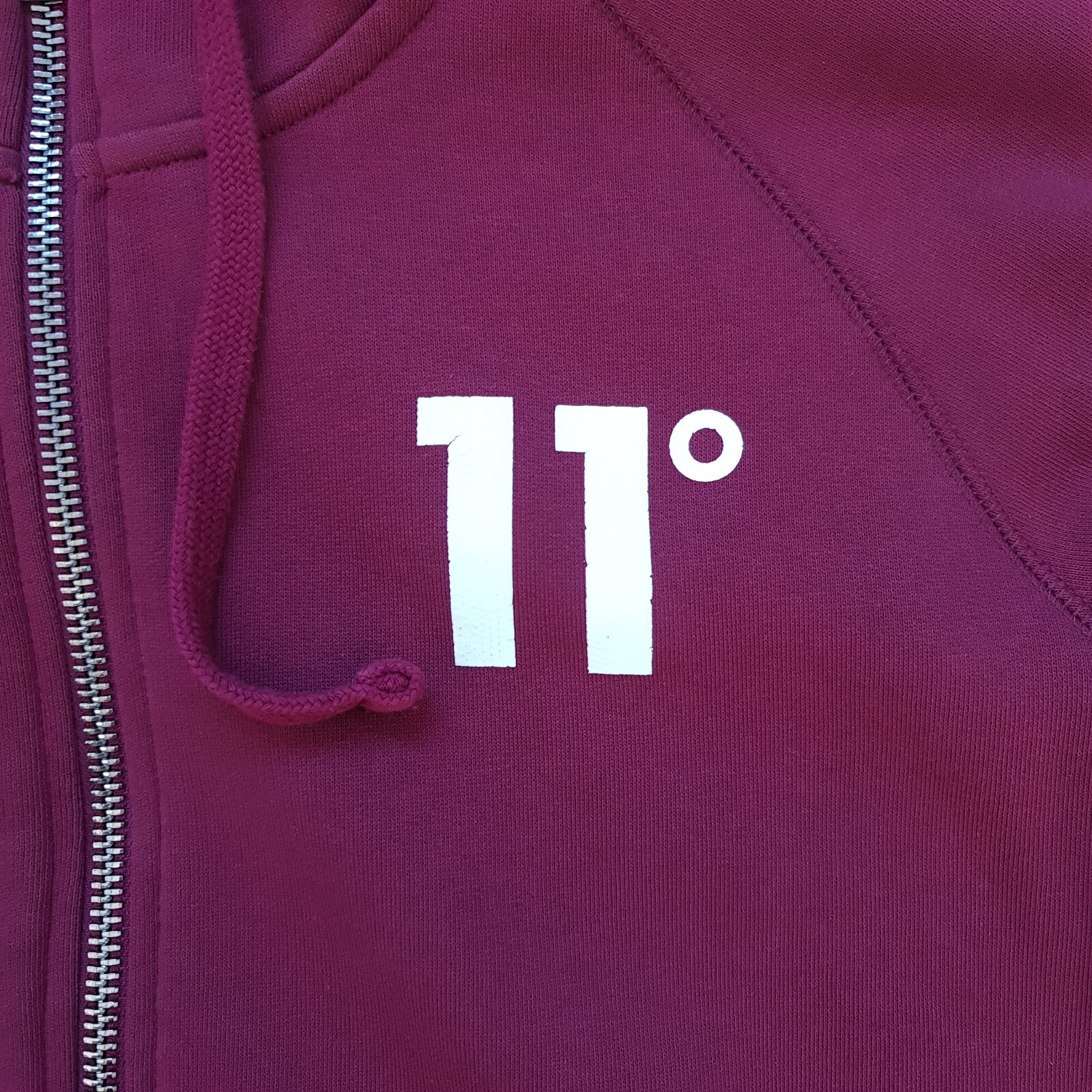 11 Degrees Full Zip Hoodie (Size Small) image 4