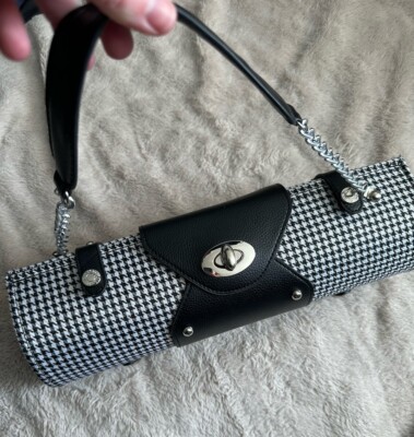 (Houndstooth) - Picnic at Ascot Wine and Cheese Cooler Bag Equipped for 2 with Glasses, Napkins, Cutting Board, Corkscrew, etc. - Houndstooth並行輸入