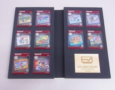 NINTENDO Famicom Mini 20th Anniversary Collection BOX Rare