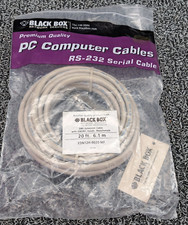 Black Box EDN12H-0020-MF. / RS-232 Serial, DB9 Extension Cable