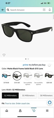 Ray-Ban RB2132 Unisex Sunglasses