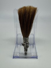 Hirschbart Gamsbart Hülse mit Hirsch ca. 11cm Hut Jagen Tracht Tradition